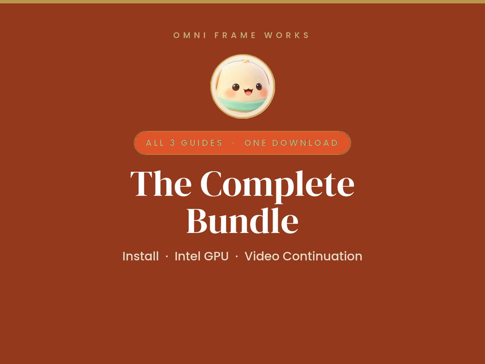 Cover of ComfyUI Complete Guide Bundle