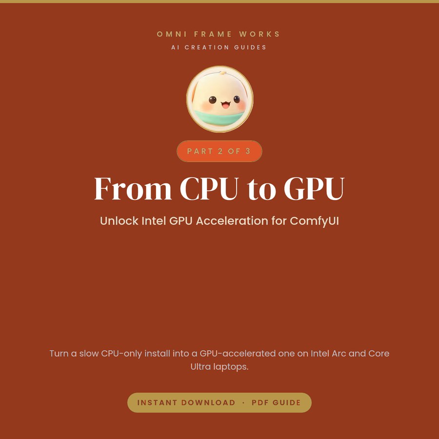 ComfyUI Intel GPU Acceleration Guide | Speed Up AI on Arc and Core Ultra | PDF | cover