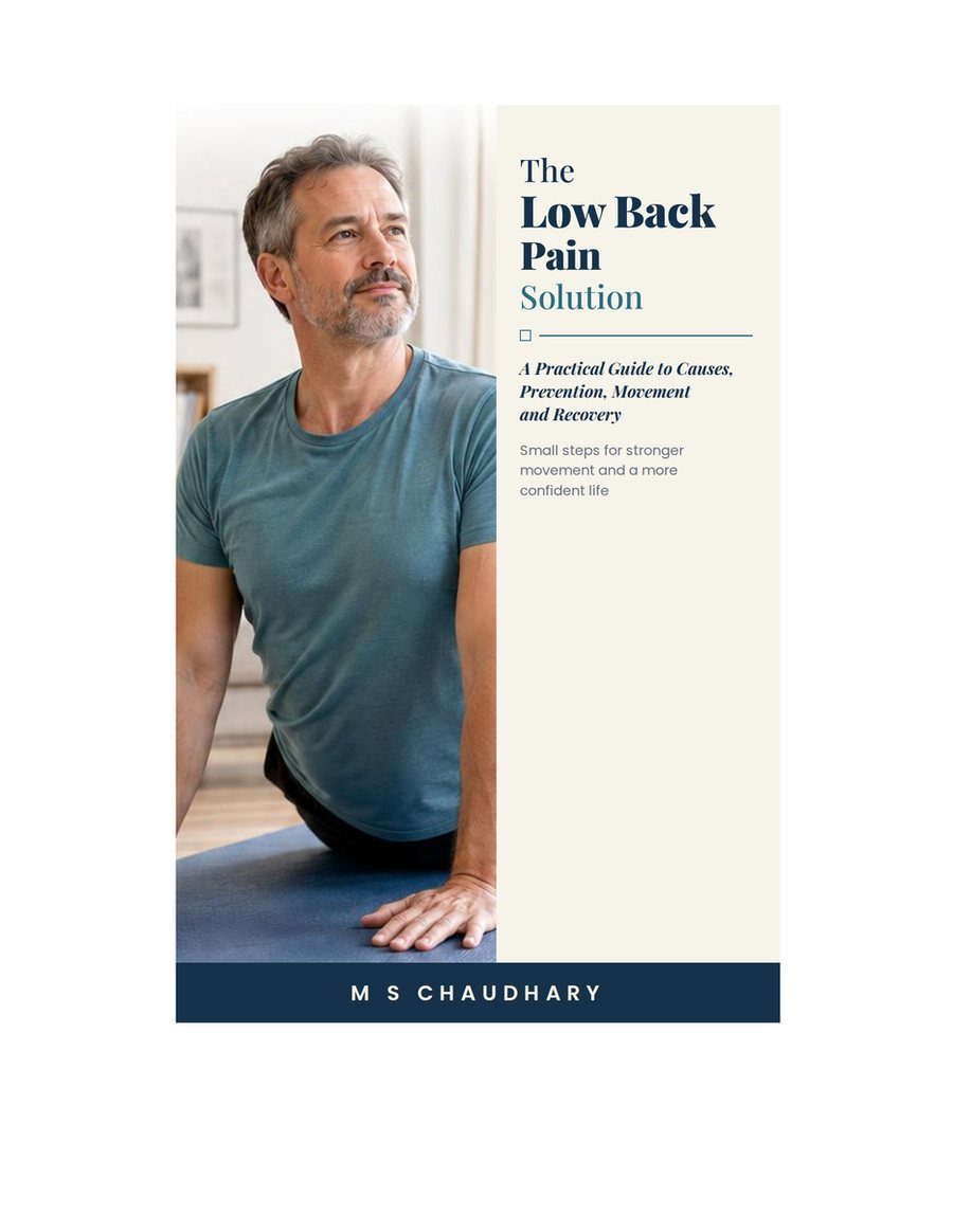 Low Back Pain Solution | Relief, Exercises & Recovery (PDF + EPUB) | cover